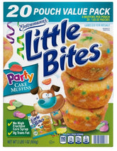 Entenmann's Little Bites Party Cake Muffins, 33 oz., 20 pk.