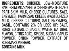 Albóndigas de pollo con mozzarella Member's Mark – 2 libras (32 oz)