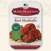 Mama Mancini's Italian Style Sauce and Beef Meatballs 1 lb. (16 oz)