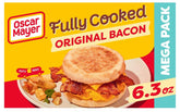Oscar Mayer Fully Cooked Original Bacon Mega Pack, 6.3 Oz Box