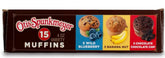 Otis Spunkmeyer Variety Pack Muffins 15 pk. 3.75 lbs