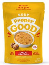 Proper Good Ready to Serve Creamy Meatball Soup, 12 oz