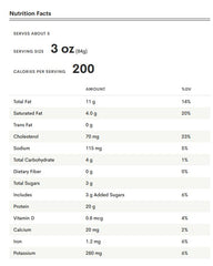 Cerdo desmenuzado ahumado con madera dura – 16 oz