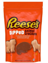 REESE'S Chocolate Peanut Butter Dipped, Animal Crackers, 24 oz.