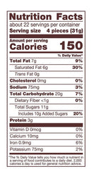 REESE'S Chocolate Peanut Butter Dipped, Animal Crackers, 24 oz.