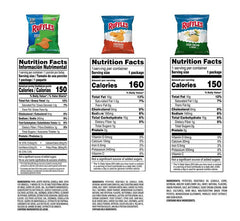 Lay's & Ruffles Crunch Mix Chips, Variety Pack, 50 pk.- 2.94 lbs (47.1 oz)