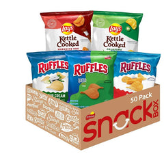 Lay's & Ruffles Crunch Mix Chips, Variety Pack, 50 pk.- 2.94 lbs (47.1 oz)