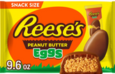 REESE'S Milk Chocolate Snack Size Peanut Butter Eggs, Easter Candy Bag, 9.6 oz