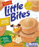 Little Bites Banana Muffins, 5 packs, 7.5 oz