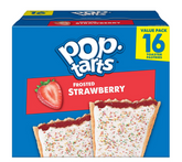 Pop-Tarts Frosted Strawberry Toaster Pastries, 27 oz (16 Count)