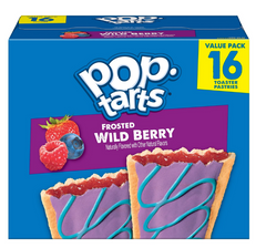 Pop-Tarts Frosted Wild Berry Toaster Pastries, 27 oz (16 Count)