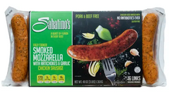 Sabatino's Smoked Mozzarella with Artichokes and Garlic Chicken Sausage, 48 oz