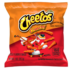 Cheetos Crunchy Cheese Flavored Snacks, 1 oz 10 Count - 10 oz