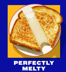 Rebanadas de queso americano blanco Kraft Singles, 24 unidades (16 oz)