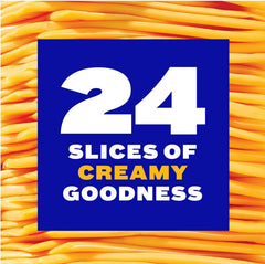 Rebanadas de queso americano Kraft Singles, 24 unidades (16 oz)