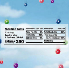 Skittles tamaño bocado de frutos del bosque – 2.17 oz