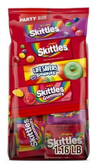 Skittles, Skittles Gummies & Life Savers Gummies Variety Pack, Party Size - 18.56 oz Bag