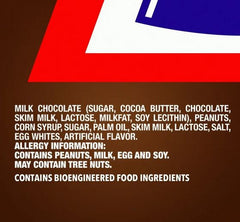 Barra de chocolate Snickers tamaño completo – 50 g