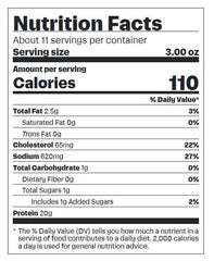 Soules Kitchen Flame Grilled Chicken Breast Strips, Sea Salt & Cracked Pepper β 2 lbs (32 oz)