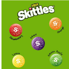 Caramelos de goma Skittles Sour, listos para llevar – 7 oz