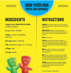 Sour Patch Kids Soft & Chewy Candy, Family Size – 1.8 lbs (29 oz)
