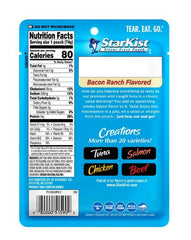 Creaciones de atún StarKist, Bacon Ranch – 2.6 oz