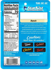 Creaciones de atún StarKist, Ranch – 2.6 oz