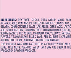 SweeTARTS Chewy Fusions, Caramelos con sabor a ponche de frutas – 250 g