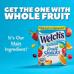 Welch’s Mixed Fruit Fruit Snacks, Value Pack 90 ct - 72.06 oz (4.5 lb)