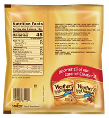 Caramelo duro original sin azúcar de Werther's - 2.75 oz