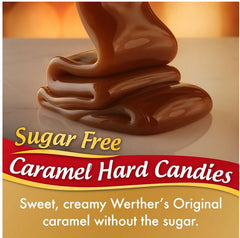 Caramelo duro original sin azúcar de Werther's - 2.75 oz
