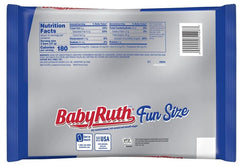 Barras de caramelo Baby Ruth tamaño divertido: 1,24 lb (19,8 oz)