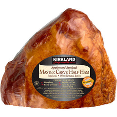 Kirkland Signature Master Carve Half Ham, Applewood Smoked – 4 lbs (64 oz)