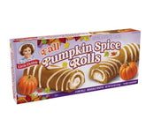 Little Debbie Fall Pumpkin Spice Rolls 6 count package