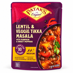 Patak's Lentil and Veggie Tikka Masala 10 oz clean product photo