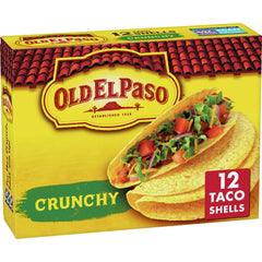 Old El Paso Crunchy Taco Shells, Gluten-Free, 12 ct – 4.6 oz