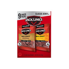 Jack Link’s Original & Teriyaki Beef Jerky Multipack – 8.1 oz