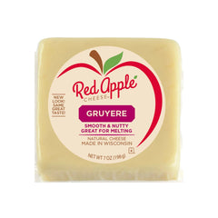 Red Apple Cheese Natural Gruyere Wisconsin Cheese – 7 oz
