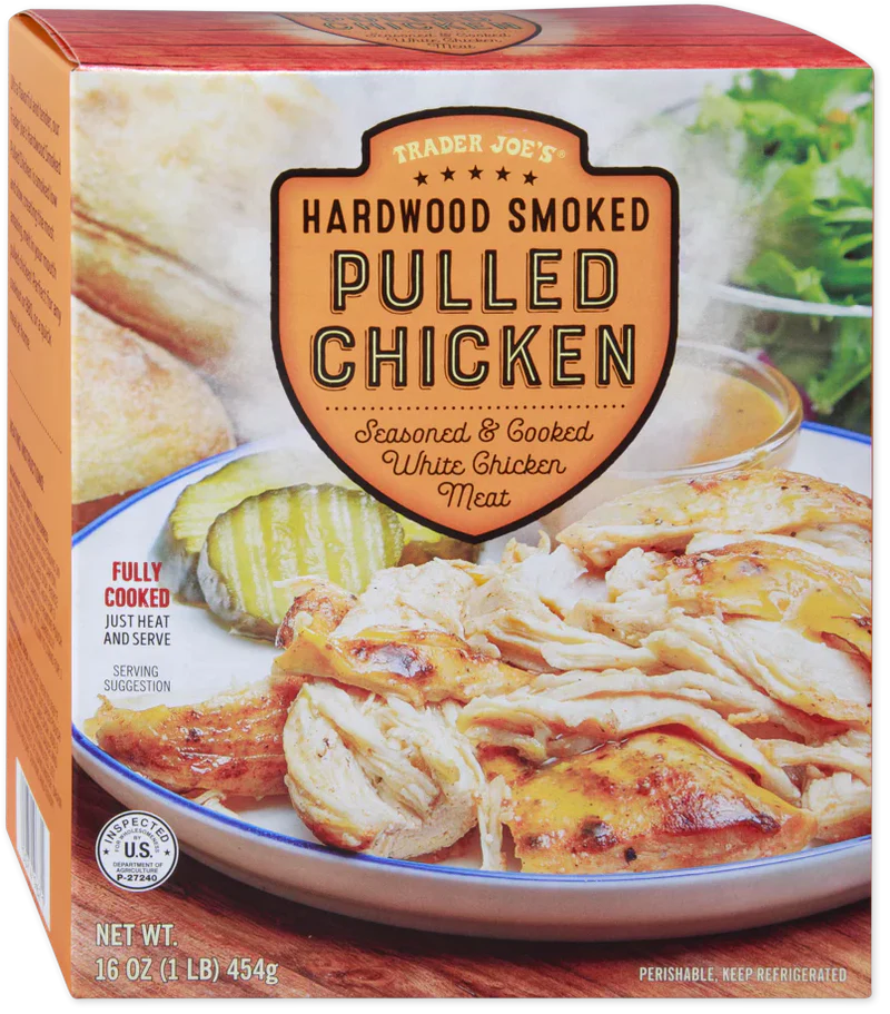Hardwood Smoked Pulled Chicken – 16 oz
