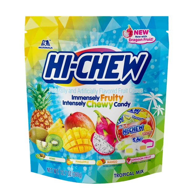 Hi-Chew Tropical Mix Stand Up Pouch – 12.7 oz