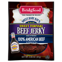 Bridgford Sweet Teriyaki Beef Jerky – 2.85 oz