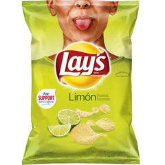 Lay’s Potato Chips, Limón Flavor – 7.75 oz