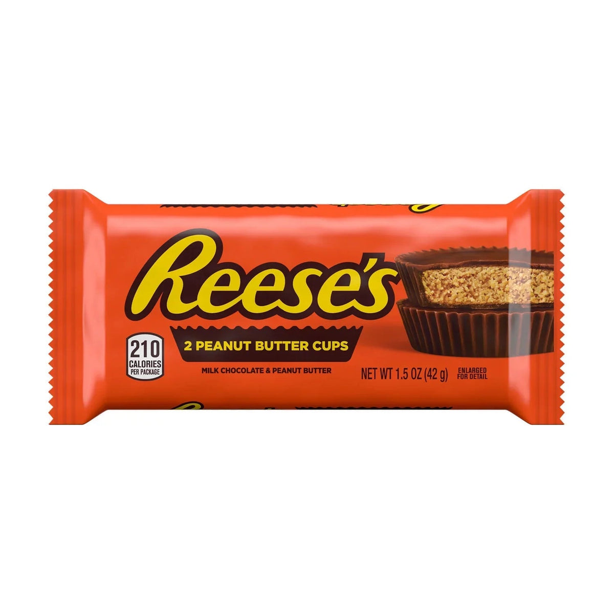 Reese's Milk Chocolate Peanut Butter Cups, Gluten Free – 1.5 oz