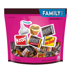 Hershey’s Chocolate Assortment Miniatures Candy Bars, Individually Wrapped – 15.1 oz