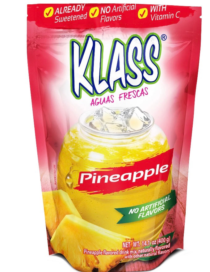 Klass Aguas Frescas Pineapple – 14 oz