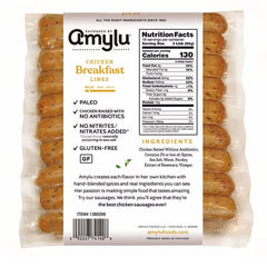 Amylu, Chicken Breakfast Sausage Links, 2.5 lb (40 oz)