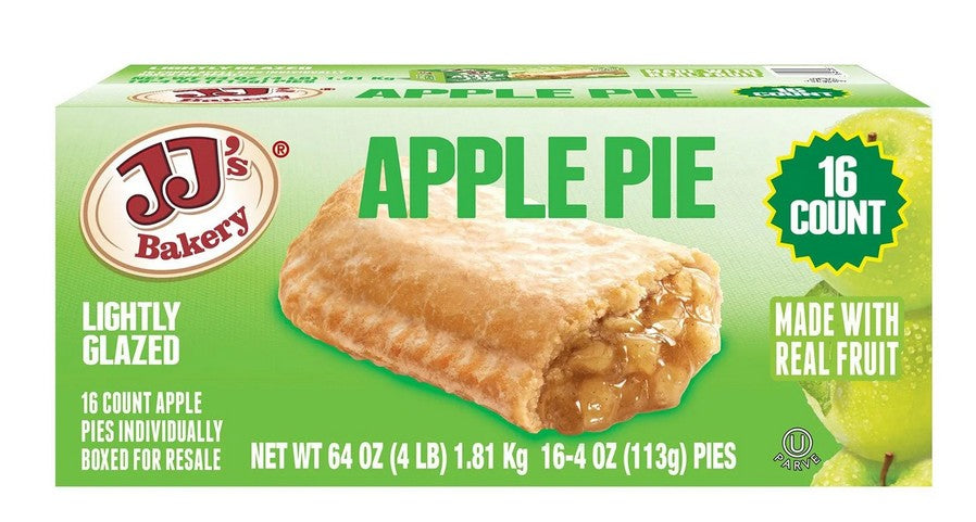JJ's Bakery Apple Snack Pies, 16 ct. (64 oz)