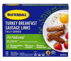 Butterball Turkey Breakfast Sausage Links – 8 oz
