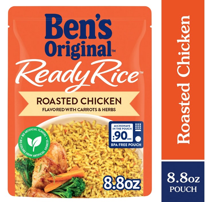 Uncle Ben's Ready Rice, Roasted Chicken, 8.8 oz. pouch