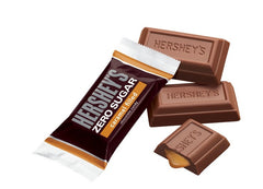 Hershey's Zero Sugar Caramel Filled Chocolate Candy, Bag 5.1 oz